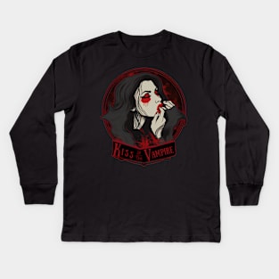 Kiss of the Vampire Kids Long Sleeve T-Shirt